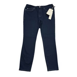 Henry & Belle Lila Super Skinny Ankle Jeans 32 (32x28) Blue Stretch Womens NWT